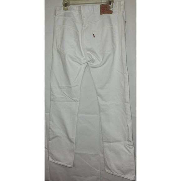 Levi's 501 (31 x 32) White button fly Red tag - Picture 6 of 14